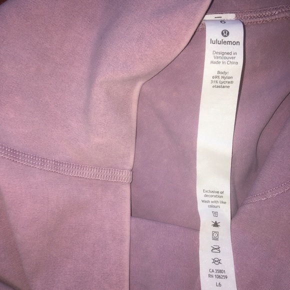 NWOT lululemon leggings - Picture 5 of 6